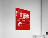 Vintage Fifties Nebraska Cornhuskers Art Acrylic Print