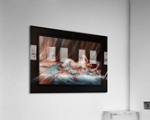 Nu Aux Roses by Delphin Enjolras Remastered Xzendor7 Classical Fine Art Old Masters Reproductions Acrylic Print