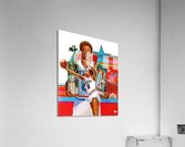 1981 Julius Erving Basketball Art Acrylic Print