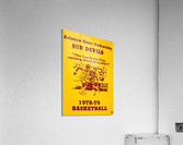 1978 arizona state sun devils basketball art Acrylic Print
