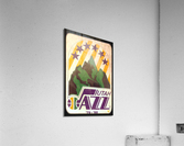 1979 utah jazz viewfinder slide art Acrylic Print