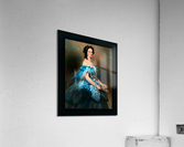 Portrait of Grand Duchess Alexandra Iosifovna by Franz Xaver Winterhalter Remastered Xzendor7 Classical Fine Art Old Masters Reproductions Acrylic Print