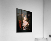 Suzanna en de Ouderlingen by Pierre van Hanselaere Remastered Xzendor7 Classical Fine Art Old Masters Reproductions Acrylic Print