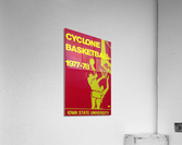 1978 Iowa State Basketball Poster Acrylic Print