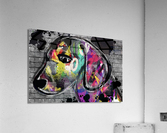 GRAFFITI DOG Acrylic Print