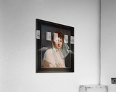 Portrait Of A Young Lady Wearing A Veil from The French School Remastered Xzendor7 Classical Fine Art Old Masters Reproductions Impression acrylique