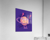 Planet Hula Hoop Acrylic Print