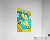 Vintage UCLA Bruins Basketball College Remix Art Acrylic Print