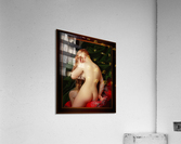 Female Nude Back View by Alexandre-Jean Dubois-Drahonet Remastered Xzendor7 Classical Fine Art Old Masters Reproductions Acrylic Print