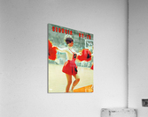 1969 Georgia Basketball Cheerleader Art Acrylic Print