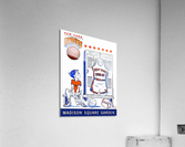 Vintage New York Knicks Art by George Kalinksy  Acrylic Print