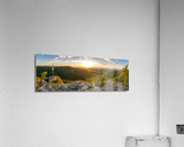 Rock Ledge Panorama Acrylic Print