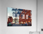 Harbor Cranes  Acrylic Print