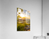 Sunset View in the Swabian Alps Acrylic Print