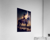 Western Cowboy riding his horse  2 Acrylic Print
