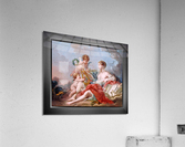 Allegorie de la Musique by Francois Boucher Remastered Xzendor7 Classical Fine Art Old Masters Reproductions Acrylic Print