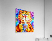 Garfield drinking coffee Acrylic Print