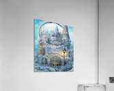 Elegant Hyperrealistic Drawing Of An Extremel Acrylic Print