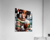 Hyper Detailed Little African American Christ Acrylic Print