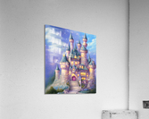 Fairytale Castle In The Clouds Acrylic Print