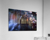 waterfall   leaves  Acrylic Print