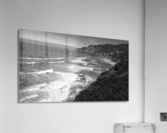 BW Eagles Flying Along the Coast Acrylic Print