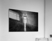 BW In the Tunnel under the Eagle Nest inside Kehlstein Mountain in Bavaria Germany Acrylic Print