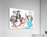 Retro Texas AM Sports Art Acrylic Print