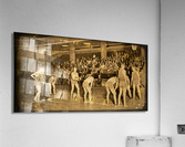 Vintage Rice vs. SMU Basketball Viewfinder Photo Art Acrylic Print