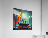 Happiness of the Menorah Acrylic Print