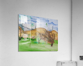 Landscape in Simi Valley Acrylic Print