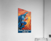 1982 Duke Blue Devils Basketball Art Acrylic Print