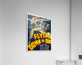 Flying Down to Rio Vintage Film Poster, 1933  Acrylic Print