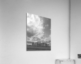 BW Stonehenge Prehistoric Monument on Salisbury Plain in Wiltshire England - Square Acrylic Print