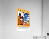 Visit Talim Tangier vintage poster  Acrylic Print