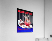 1984 Arizona Wildcats Basketball Remix Art Acrylic Print