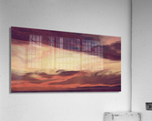 espresso marble Acrylic Print