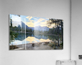 Mountain Lake Sunset Acrylic Print