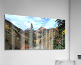 Mountain roads scenery Acrylic Print