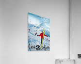 Olimpiade-ski Klasik Vintage Poster Acrylic Print
