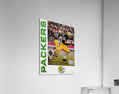 1969 Green Bay Packers Art Remix Acrylic Print