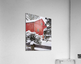 17 Snow Day in New England Acrylic Print