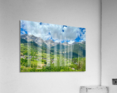 Swiss Mountains  Acrylic Print