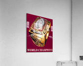 Washington Redskins Super Bowl Ring Art Acrylic Print