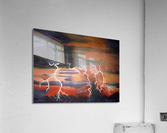 Lightning strikes.  Acrylic Print