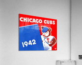 1942 Chicago Cubs Art Acrylic Print