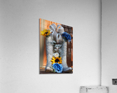 Country Cowgirl Bridal Boots Acrylic Print