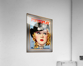 Marion Davies Photoplay Magazine July Issue HRA by Earl Christy Remastered Vintage Retro Xzendor7 Art Reproductions Acrylic Print