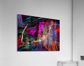 Splatter Dance Acrylic Print