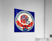 1984 Buffalo Bills Football Art Acrylic Print